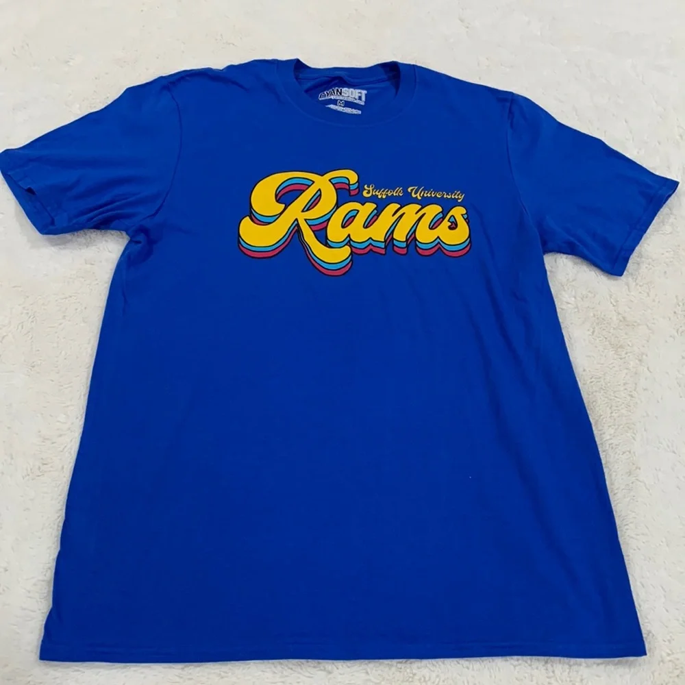 Suffolk University Rams Short Sleeve T-Shirt • Size M - Picture 2 of 5